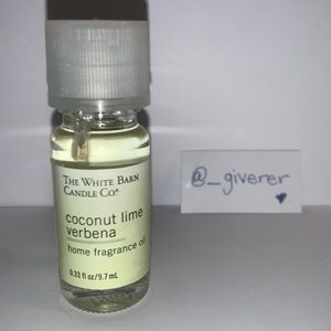 Coconut Lime Verbena Home Fragrance Oil Bath & Body